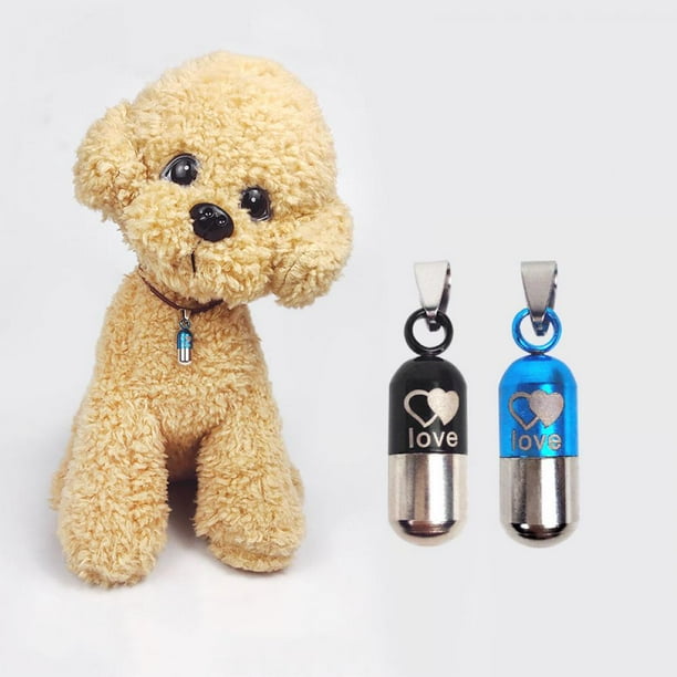 Forzero 2 Pack Pet Id s Personalized Stainless Steel Dog Id s Cat Id s Customed Animal Name Identification Barrel Tube Collar For Dog Cat Walmart Com Walmart Com