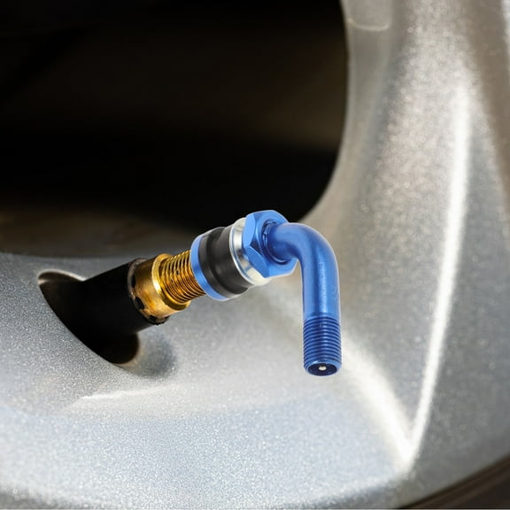 SWETRACE 90 Degree Angled Valve Stem 1Pcs for Electric Vehicle Preventing Air Leaks