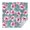 Pioneer Flower Floral-2, variant on Pioneer Flower Floral Print Pattern Square Tablecloth,Waterproof Square Table Cover,Wipeable Spillproof Washable Table Cover for Home Kitchen Party Decor 42"X42"(107x107cm)