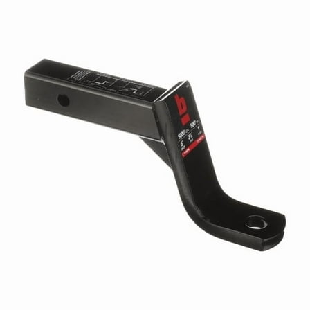 bROK Ball Mount, Class III, 2-Inch Shank, 5-in Drop, 3 3/4-Inch Rise, 1-inch Hitch Ball Hole, 5,000 lbs, Classic Design
