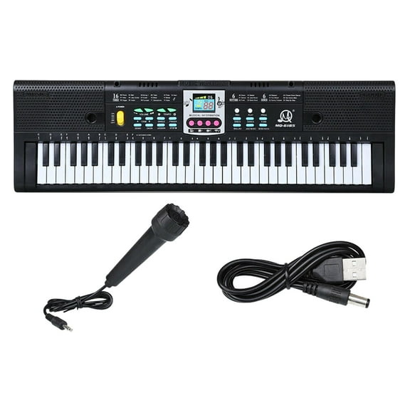 Teclado de piano digital de 61 teclas Sunnimix para escenario fiesta de vacaciones