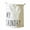 white, variant on AUQ Toy Storage Bucket,Foldable Storage Function Sundry Organizing Basket,Save Space Dirty Clothes Basket,black,35*45CM,Canvas + PE waterproof layer