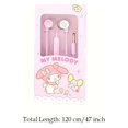 thumbnail image 3 of Sanrio Kuromi Cinnamoroll Melody Pochacco Cute Kawaii Auriculares Con Cable Para Auriculares Con Aislamiento De Sonido Profesional Sonido Claro Cómodo Y Seguro De Usar Control Inteligente De Cable Cal, 3 of 4