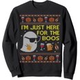 thumbnail image 1 of Funny Here for the Boos - Sudadera fea para Halloween, 1 of 5