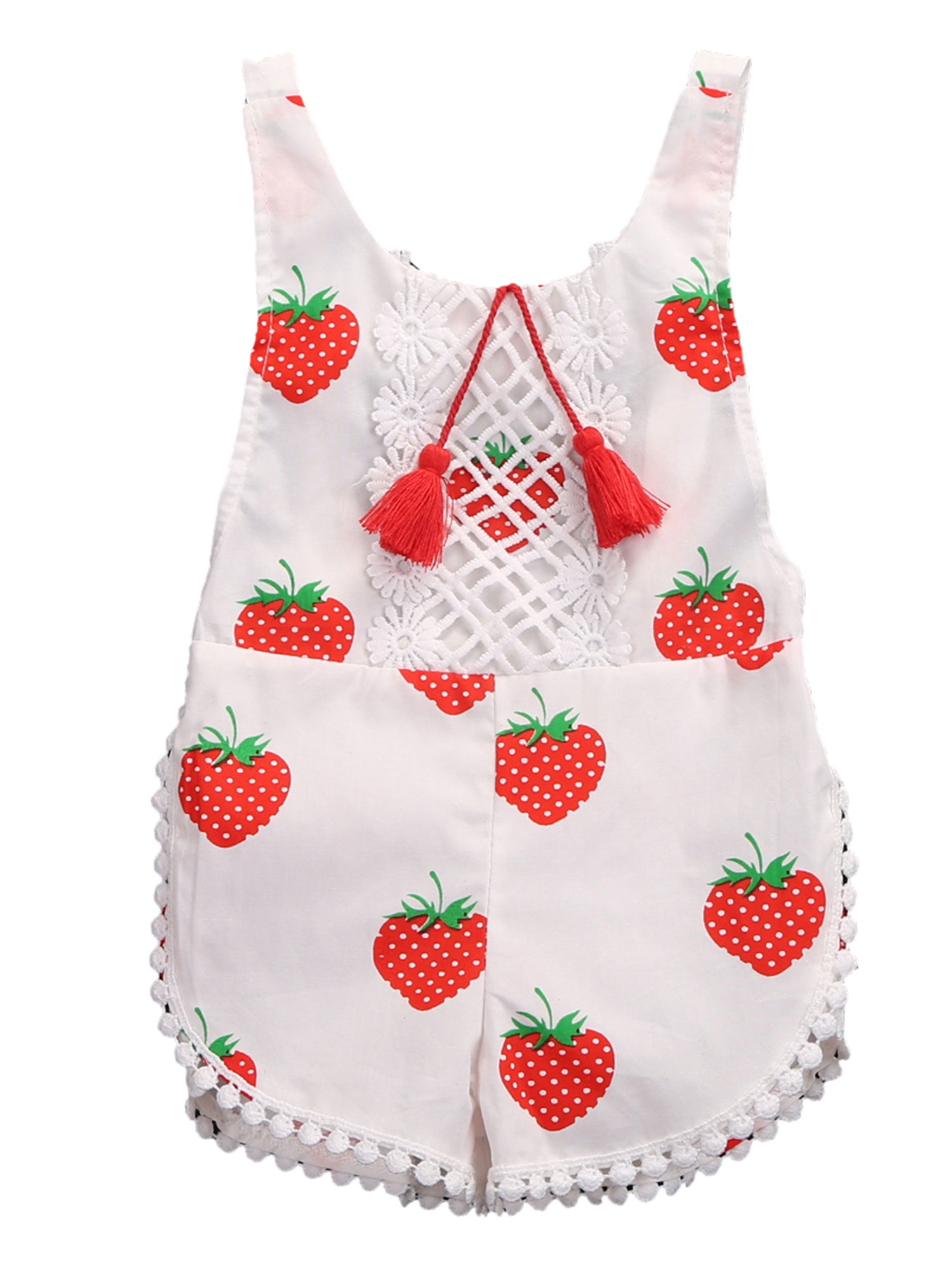 strawberry baby girl outfit