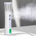 thumbnail image 1 of Nano Facial, Pulverizador de Niebla Facial, 1.0 Fl oz, Alto Volumen, Doble Orificio, Eléctrico, Humidificador de Piel de Mano para El Hogar, Vieges, Cara, Hidratante E, 1 of 7