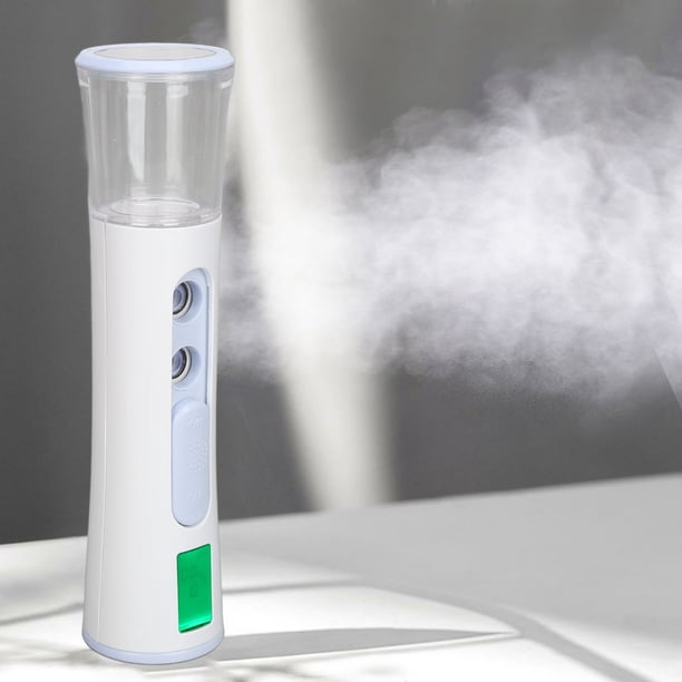Rociador De Niebla Facial, Sin Irritación, Humidificador Facial Portátil De 30 Ml De Capacidad, Orificios Dobles Para Uso Doméstico Y Exterior