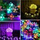thumbnail image 5 of Inteprter Cadena de luces solares impermeables para un ambiente de jardín único y encantador. Iluminación navideña, 5 of 6