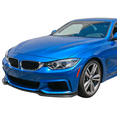 thumbnail image 3 of Ikon Motorsports Compatible with 14-20 BMW F32 F33 F36 4-Series M Sport MT Type E Front Bumper Lip - PU, 3 of 7
