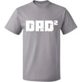 thumbnail image 2 of OXI T-Shirt - Dad Square, Basic Casual T-Shirt for Men's and Women Fleece T-Shirt Short Sleeve - Sport Grey Small, 2 of 3