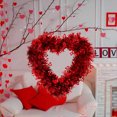 thumbnail image 4 of Adorno de guirnalda de corazón FLhrweasw colgante de 30cm decoración del Día de San Valentín, 4 of 7