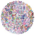 thumbnail image 2 of Adhesivos con dibujos animados de hadas y elfos para álbumes de recortes, impermeables, 50 unidades, 2 of 2