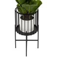 thumbnail image 2 of Porte-pots métal noir Encino, 2 of 7