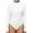 White, variant on Body Sculpting Bodysuit Set for Women – Elegant Turtle Neck Long Sleeve Jumpsuit with Bodice Bodysuit and Romper Styling