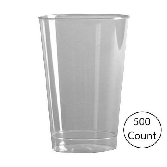 WNA Polystyrene Tall Tumbler Clear 10 oz. | 500/Case