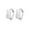 A-Silver, variant on Solid 925 Sterling Silver Easter Rabbit Earrings Hoops for Women Teens Cute Bunny Huggie Earrings