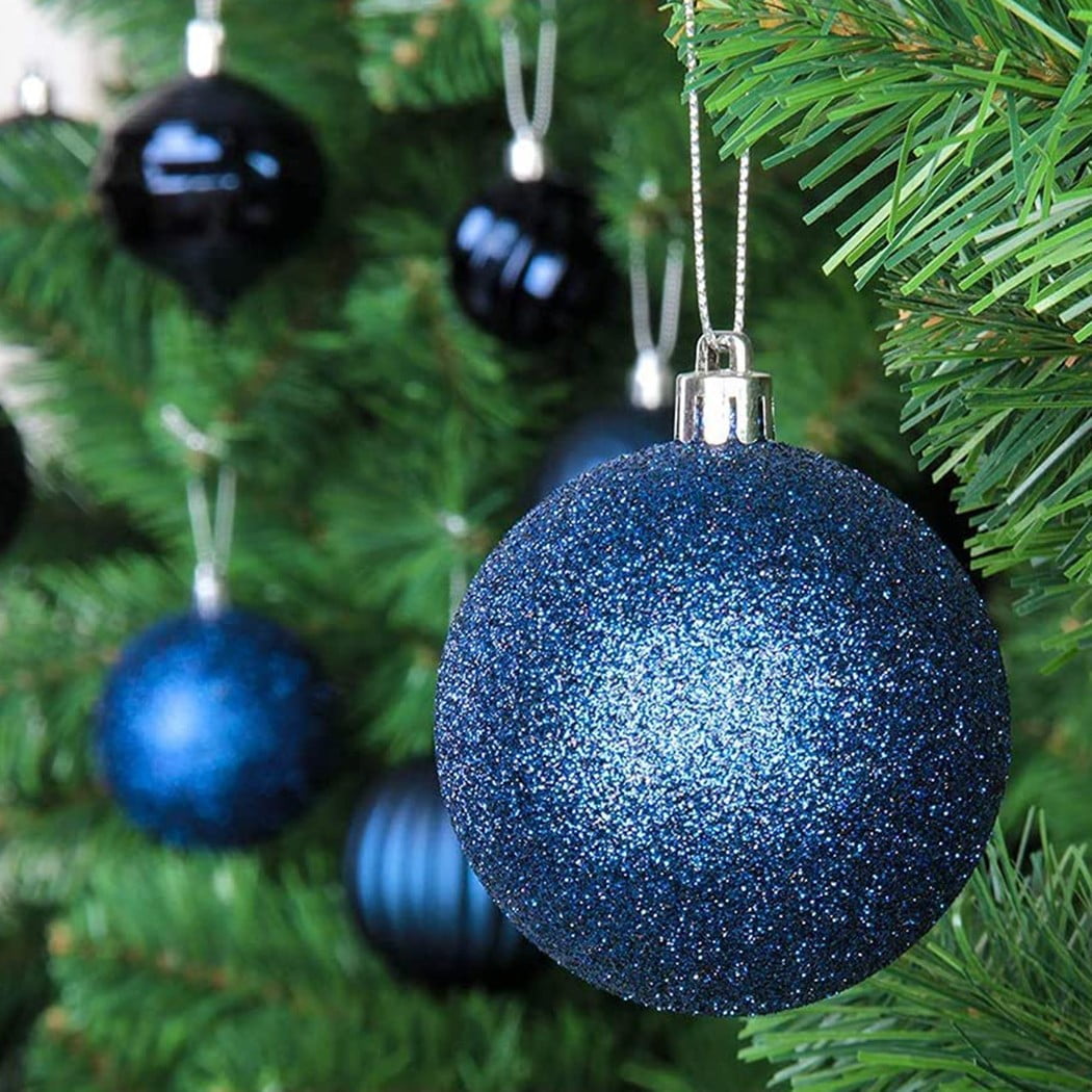 Details about   24Pcs Mini Christmas Baubles Xmas Tree Hanging Small Ball Yard Party Decoration 