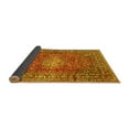 thumbnail image 2 of Ahgly Company Indoor Square Persian Yellow Traditional Area Rugs, 6' Square, 2 of 4