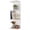 4 tier White, variant on 5 Tier Wall Shelf Unit-White Floating Shelves for Home Decor, Modern Unique Asymmetric Design for Bedroom & Living Room Storage