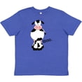 thumbnail image 3 of Inktastic Cow-moo. Youth T-Shirt, 3 of 5