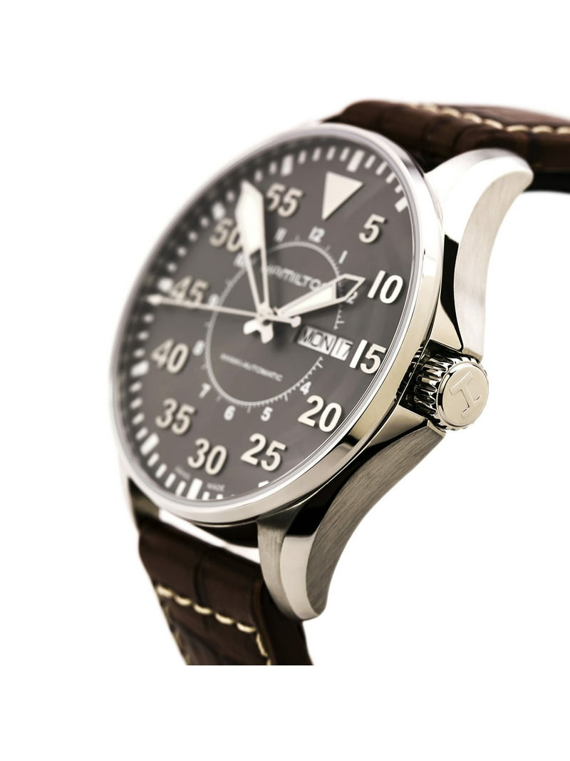 HAMILTON カーキ アビエーション PILOT DAY DATE AUTO Khaki Aviation Pilot Day Date Auto - Dial color:Black - H64615135
