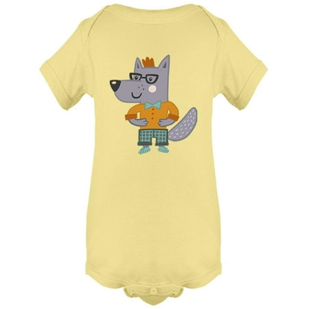 

Hipster Wolf Bodysuit Infant -Image by Shutterstock 18 Months