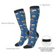 thumbnail image 4 of Naloa Construction Vehicles Thigh High Socks Extra Long Stretchy Sock Women Over Knee High Opaque Stocking Daily Wear, 4 of 6