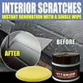 thumbnail image 4 of Car Interior Scratch Remover - Dashboard Repair Wax for Leather Vinyl Plastic Trim - Remove Minor Scratches Scuffs Marks - Restore Shine Protect Surfaces - Easy Application Interior Scratch Remover, 4 of 6