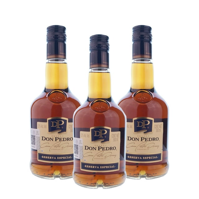 Pack De 3 Brandy Don Pedro Gran Reserva 500 Ml