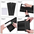 thumbnail image 5 of Large Door Draft Stopper, 24" to 30" Under Door Draft Noise Blocker, Draft Guard for Bottom of Doors， Adjustable Twin Door Sweep Draft Seal Window Sealer, Black, 5 of 9
