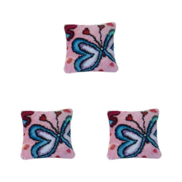 kurtrusly Unleash Creativity DIY Accessories Embroidery Pillow Kits Various Designs Type2 3Set