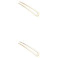 thumbnail image 4 of Guardurnaity Horquilla en forma de U para niñas, estilo de modelado, tenedor para mujeres, soporte ligero para cola de caballo, accesorios para la Oro 2Conjunto, 4 of 6