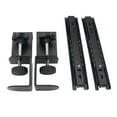 thumbnail image 3 of Milaget Clamp and Rail Set DIY Computer Keyboard Tray Keyboard Organizer Clamp Slide Out Normal Rail, 3 of 9