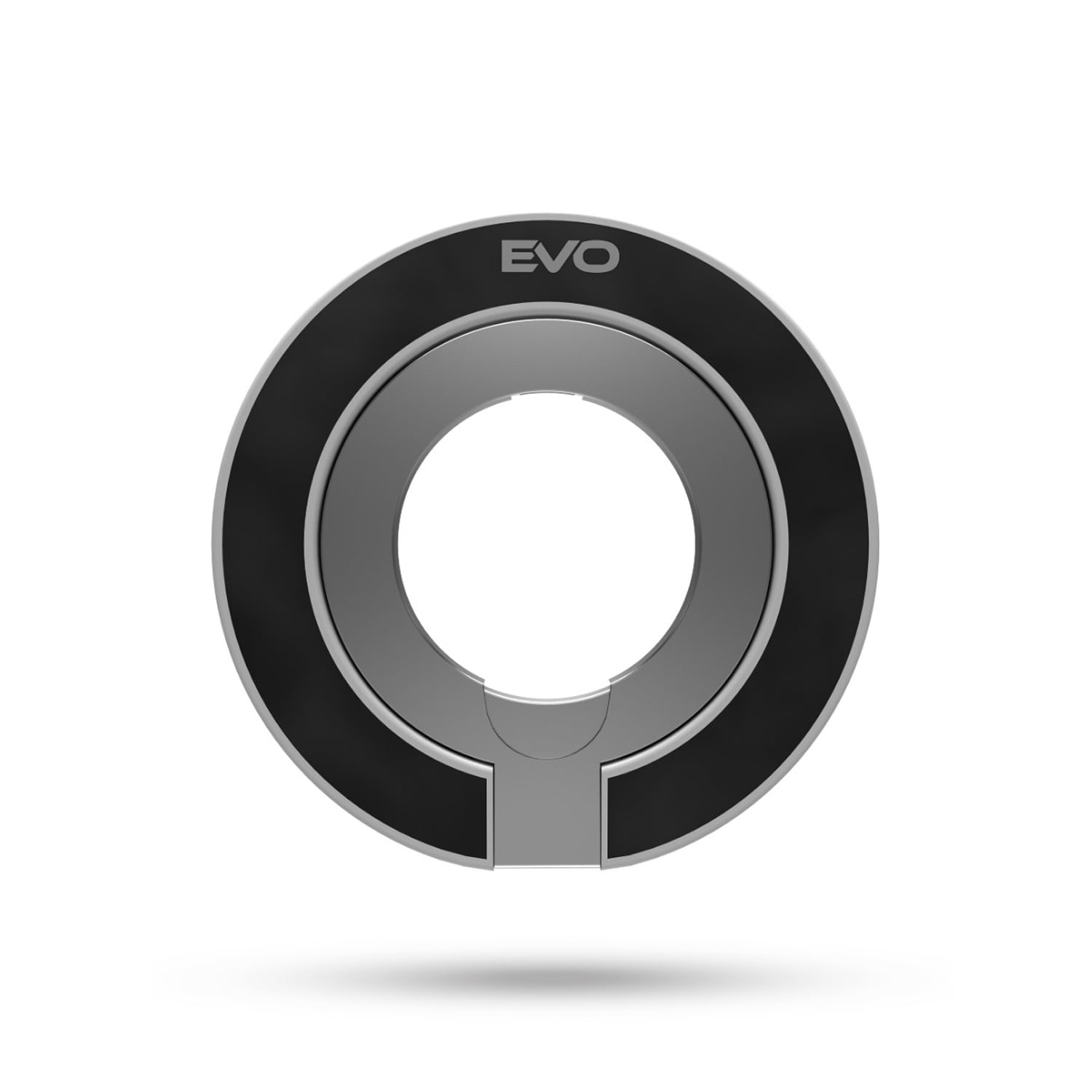 EVO PO2 Magnetic Mobile Ring Holder for Wireless Charging Devices - White
