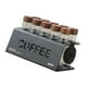 thumbnail image 1 of Contenedor de 10 tubos para almacenar granos de café de dosis única, bodegas para granos de espresso 10 tubos grandes, 1 of 9