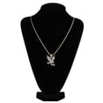 thumbnail image 5 of Classic Punk Style Motorcyclist Golden Color Accessories Animal Eagle Wing 14K Yellow Gold Pendant Necklace Men's Jewelry, 5 of 7
