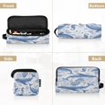 thumbnail image 5 of Hair Tool Organizer Bag with Heat Resistant Mat Removable Travel Storage Case for Hot Air Brushes Curling Irons Detailed Sea Life Illustration, 5 of 8