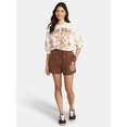 thumbnail image 2 of Toy Story Women's Woody's Roundup Graphic Fleece Shorts, Sizes XXS-XXL, 2 of 5
