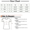 thumbnail image 3 of mihongmao Valentine Graphic T Shirts for Women Casual Round Neck Short-sleeved Christmas Tree Printed T-shirt Black M, 3 of 6
