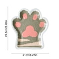 thumbnail image 3 of Hyknon 10Pcs Paw Party Paper Plates, 8x9 Inch Cute Disposable Dinner Dessert Plates, Dining Dinnerware Plate Sets for Birthday Baby Shower Salad Cake, Coffee, 3 of 6