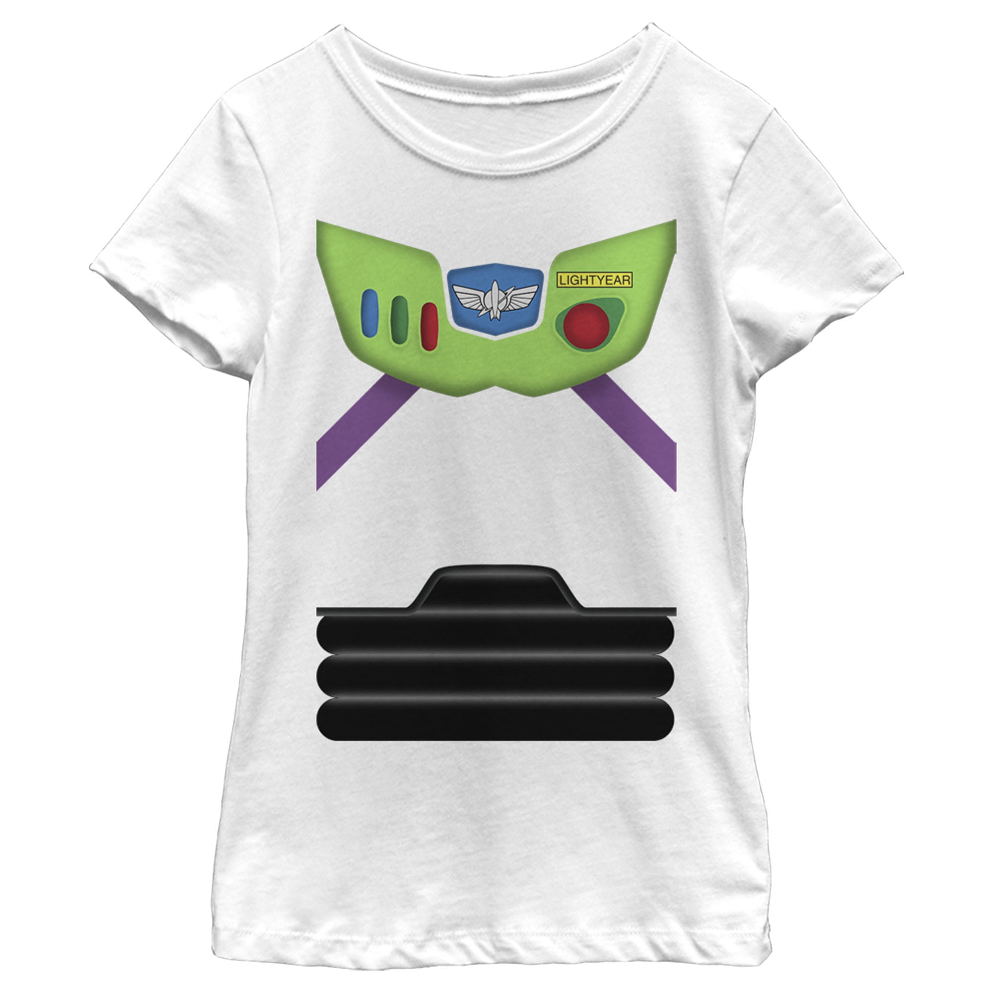 Disney Pixar Toy Story Toy Story Girls' Buzz Lightyear Costume Tee T