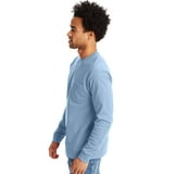 Hanes Authentic Men's Long Sleeve Pocket T-Shirt - Walmart.com
