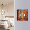 thumbnail image 5 of Dailycode Light Switch Plate Covers 2 Gang Wall Plate Plastics Outlet Covers for Kitchen Home Office Decor Fall Leaves with Forest, 5 of 8