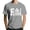 Gray, variant on Men's Crew Neck Short-Sleeve T-Shirt With Bible Verse & Letter Design Casual Daily Wear Comfortable Fabric All-Season Casual Tees,Army Green,XXL