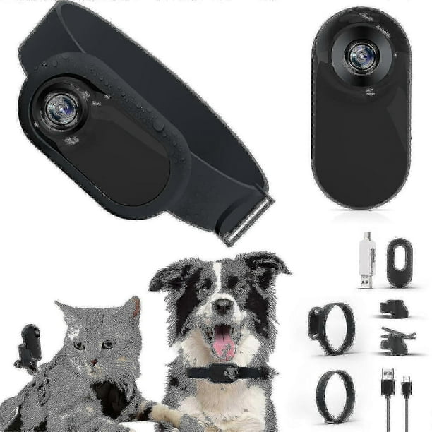 Cat Camera Collar, Hd 1080p Wireless Dog Collar Camera, Sport Action Camera Cat Collar Camera, Video Records Camera For Cats Dogs Gift