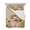 Tan, Gold, Sage, Pink, variant on Quilts Full Size Bedding Set, Farm Pig Lightweight Quilted Comforter, Country Sunflowers Rustic Animal Plants Grey Wooden Soft Bedspread Coverlet with Pillow Covers for All Season, 78" x 90"