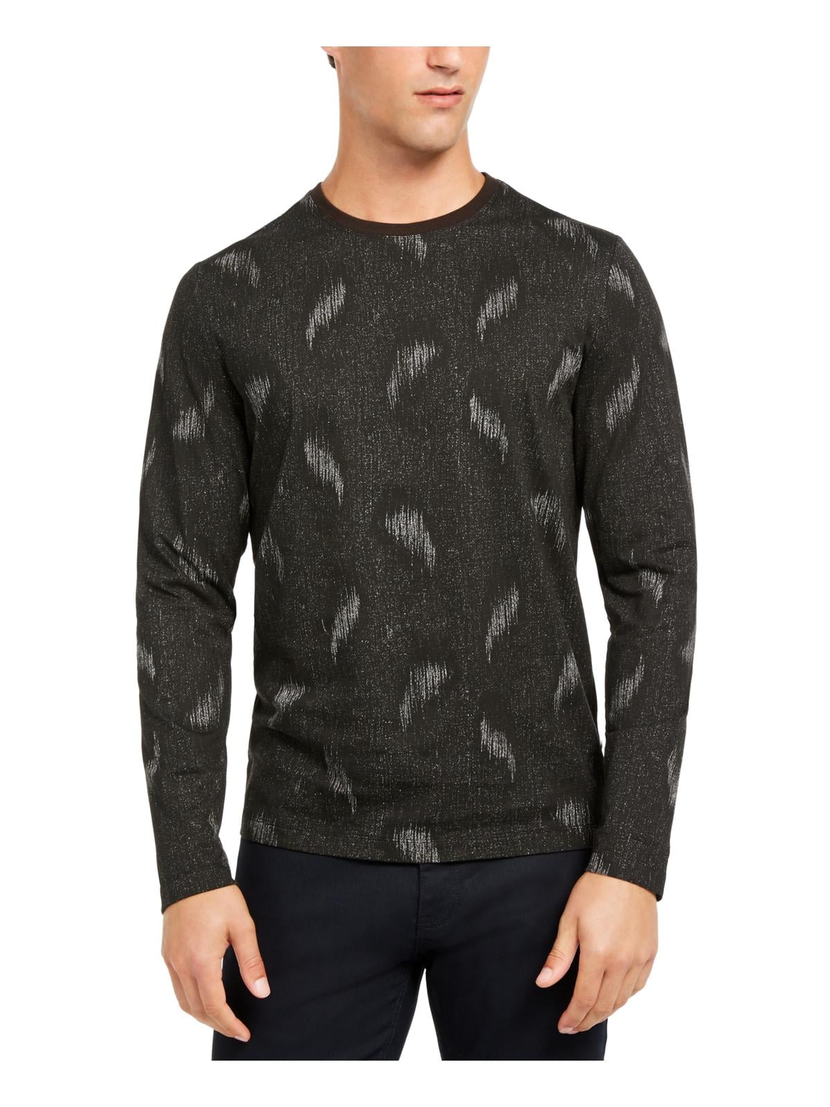 Alfani Mens Graphic Crew Neck T-Shirt 