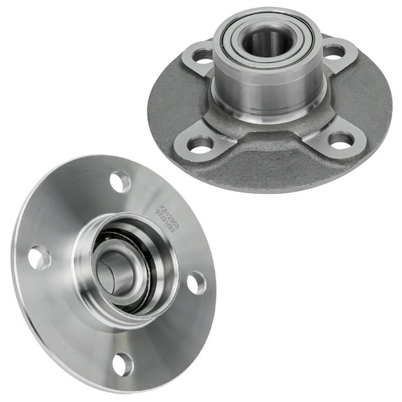 Detroit Axle - Rear Wheel Bearing Hubs for 2000-2006 Nissan Sentra 2001 2002 2003 2004 2005 Wheel Hub Bearings Assembly Set Replacement, Pair Hubs - [4-Lug w/ABS]