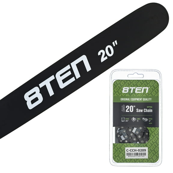 8TEN 20" Chainsaw Bar & Chain .063 3/8 72DL for Stihl Carlton MK1010414