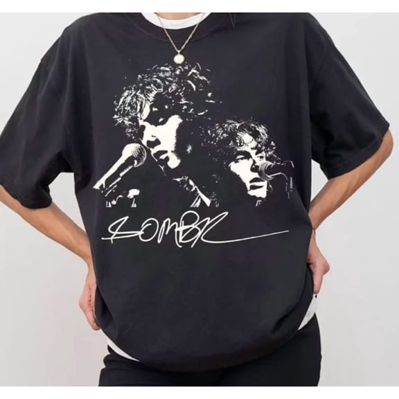 Sombr World Tour Music Bootleg Fan T-shirt